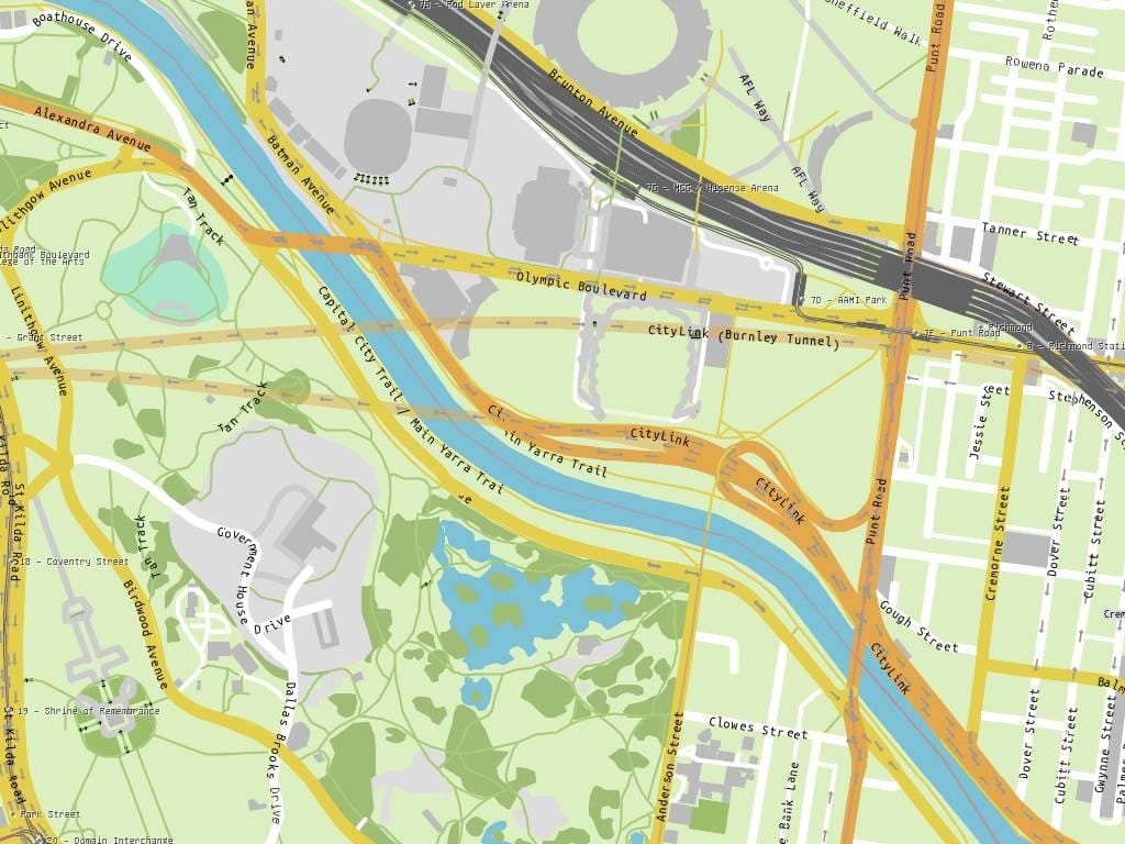 ヤラトレイル地図