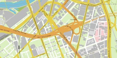 クラウンメルボルンの地図