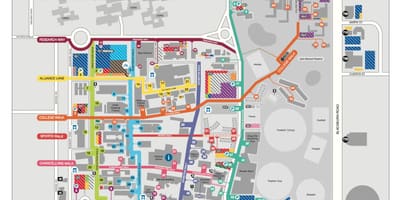 モナシュ大学クレイトンの地図